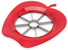 تحميل الصورة في عارض المعرض، Heavy Duty Apple Slicer – 8-Slice Plastic &amp; Stainless Steel Cutter
