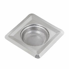 تحميل الصورة في عارض المعرض، Sink Garbage Strainer - Square Hair Catcher for Showers - Kitchen Sink Plug Strainers Drain Hair Catcher Stainless Steel
