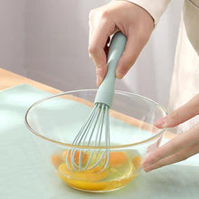 Load image into Gallery viewer, Spatulas/Utensils - Mini Non stick Silicone heat resistent Kitchen Set of 3 ( Oil Spreader - Whisk - Pastry Spreader )
