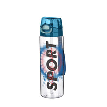 Load image into Gallery viewer, Bottles - Plastic Water Bottle - 700 ml. Water Bottle with Airtight Lid &amp; Handle
