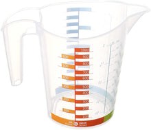 Load image into Gallery viewer, Measuring Cup With Angled Grip and Spout - Plastic Measuring Container - 500 ml./17 oz.
