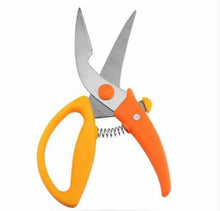 Load image into Gallery viewer, Kitchen Scissor Heavy Duty with Safety Lock - All Purpose Stainless Steel Utility Scissors - Poultry &amp; Meat Shear
