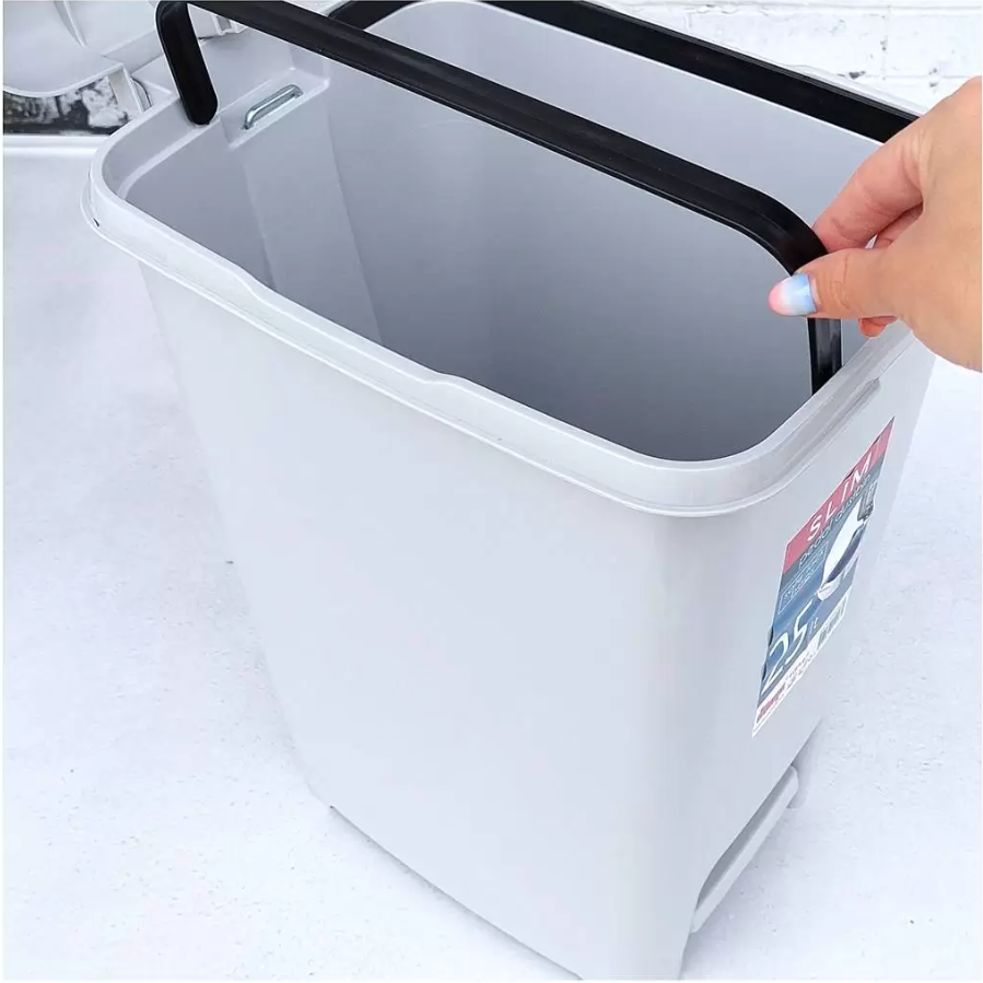 Slim Pedal Dust Bin - 25 Litre