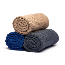 Load image into Gallery viewer, Bath Mat Floor Towel - Classic Squares - 55 cm X 85 cm - 100% Cotton - 400 gr
