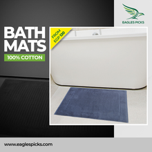 تحميل الصورة في عارض المعرض، Bath Mat Floor Towel - Extra Absorbent - 100% Cotton - 55 X 85 cm
