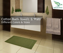 تحميل الصورة في عارض المعرض، Bath Mat Floor Towel - Extra Absorbent - 100% Cotton - 55 X 85 cm
