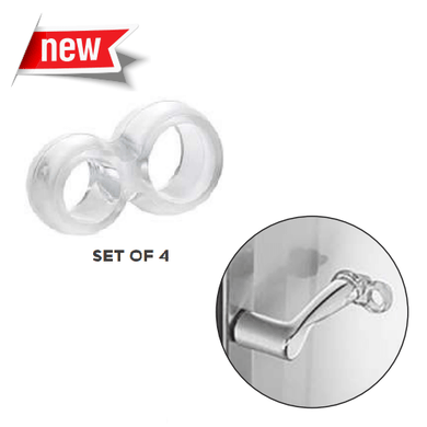 Door Handle Bumper - Doka Door Stopper - Set of 4 Shock Absorbent