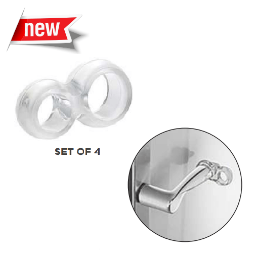 Door Handle Bumper - Doka Door Stopper - Set of 4 Shock Absorbent