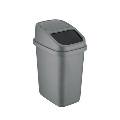 Dustbin with with Swing Lid - 5 Liters Slim Garbage Bin