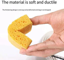 Load image into Gallery viewer, Eco-Friendly Cellulose Sponge - Non-Scratch, Strong Absorption - 11 cm×7 cm
