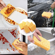 Load image into Gallery viewer, Eco-Friendly Cellulose Sponge - Non-Scratch, Strong Absorption - 11 cm×7 cm
