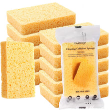 Load image into Gallery viewer, Eco-Friendly Cellulose Sponge - Non-Scratch, Strong Absorption - 11 cm×7 cm
