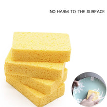 Load image into Gallery viewer, Eco-Friendly Cellulose Sponge - Non-Scratch, Strong Absorption - 11 cm×7 cm
