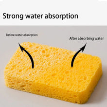 Load image into Gallery viewer, Eco-Friendly Cellulose Sponge - Non-Scratch, Strong Absorption - 11 cm×7 cm
