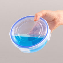 تحميل الصورة في عارض المعرض، Food Storage Containers Set (400, 800 &amp; 1,350 ml.) - Plastic Sealed Round Storage Containers Set Of 3
