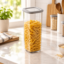 تحميل الصورة في عارض المعرض، Food Storage Containers Set with Silicone Lid Square ( 1750 ml ) - Large Square Container with Semi-Clear Design
