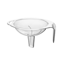 Load image into Gallery viewer, Plastic Funnel with Handle - Handled Funnel - Small Size Funnel - Oval Shape 14.0x8.5 cm
