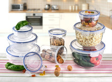 Load image into Gallery viewer, Food Storage Containers (Set of 4 - 625, 1200, 2100 &amp; 3400 ml.) - Sealed High Round Storage
