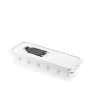 Load image into Gallery viewer, Ice Cube Tray with Lid -  Covered Ice Cube Tray with Removable Cover and silicon bottom
