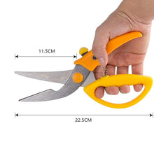 Load image into Gallery viewer, Kitchen Scissor Heavy Duty with Safety Lock - All Purpose Stainless Steel Utility Scissors - Poultry &amp; Meat Shear
