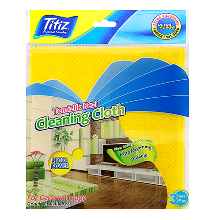 Cleaning Cloth - Ultra Power Pack of 3 (38 x 38 cm)