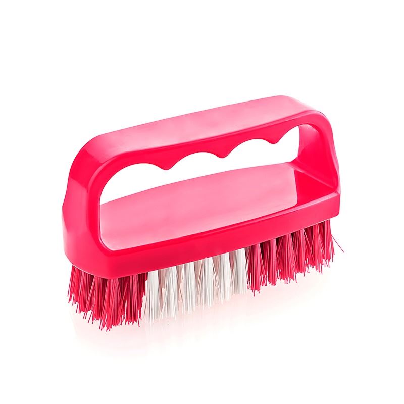 Plastic Nail And Collar Brush - Handle Grip Nail Cleaning Brush
