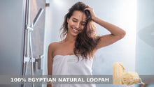 Load image into Gallery viewer, Egyptian Natural Loofah - Set of 2 - 100%  Natural - 15cm X 20cm
