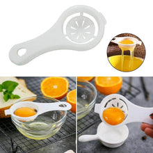 Load image into Gallery viewer, Plastic Egg Separator &amp; Stainless Steel Mesh Tea Strainer Set - 2 in 1
