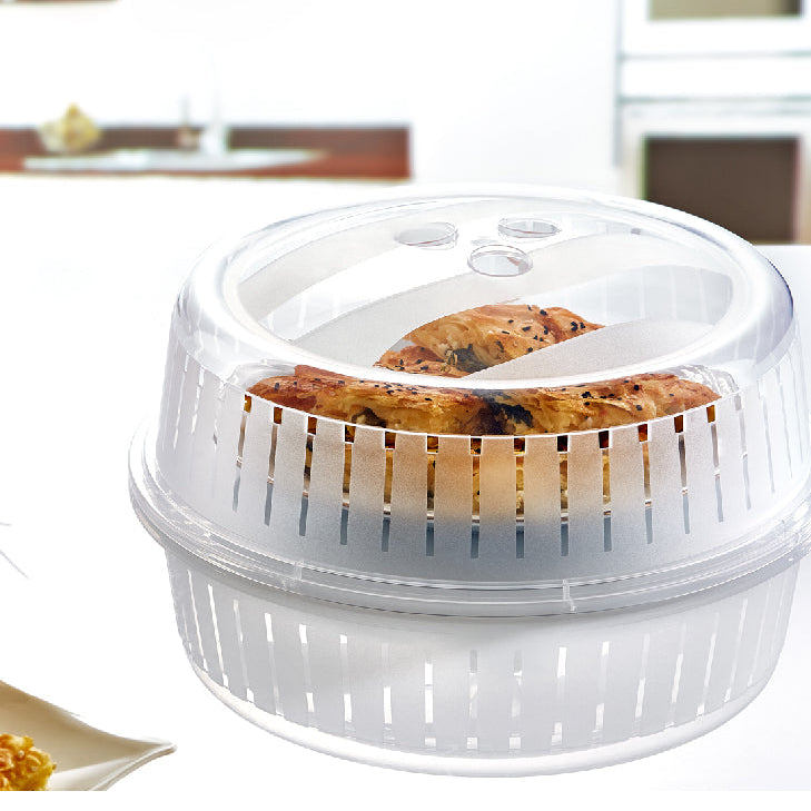 Plastic Microwave Food Cover/Lid - Microwave Plate Cover - Size 26 cm - BPA Free