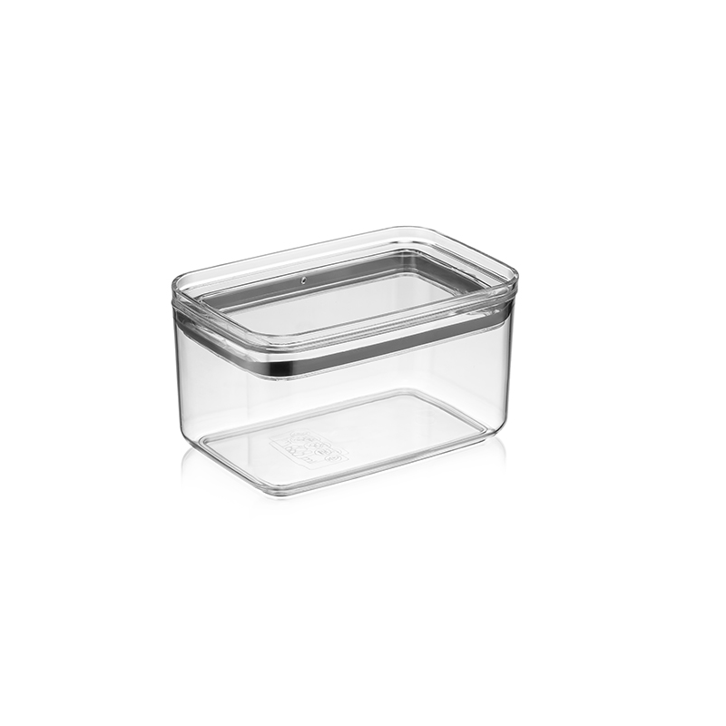 Food Storage Containers Set - Sealed/Airtight Rectangular Food Jars Chef box - 1Lt.