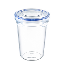 Load image into Gallery viewer, Food Storage Container - Plastic Round Deep Seal Storage Container 1225 ml
