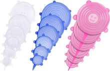 تحميل الصورة في عارض المعرض، Silicone Stretch Lids - Set of 6 Silicone Lids
