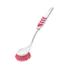 Load image into Gallery viewer, Multipurpose Brush with Handle (Round) - Dish Washing Brush Scrubber - Softon Sink And Dish Brush
