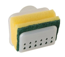 Load image into Gallery viewer, Sponge Holder With Free Sponge - Kitchen Sink Suction Sponge Holder - Hanging  Sponge Holder For Kitchen Sink
