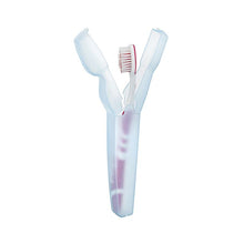 Load image into Gallery viewer, Portable Travel Toothbrush Case - Hard Plastic Dust-Proof Toothbrush Container
