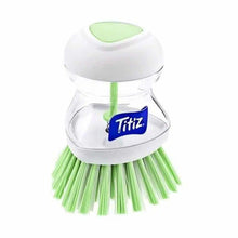 تحميل الصورة في عارض المعرض، فرشاة صحون النخيل لتوزيع الصابون - فرشاة مطبخ للتنظيف
