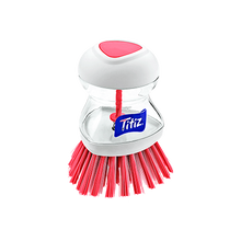 تحميل الصورة في عارض المعرض، فرشاة صحون النخيل لتوزيع الصابون - فرشاة مطبخ للتنظيف
